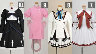 Japan's Biggest Selling Cosplay Costumes of 2011 Were...